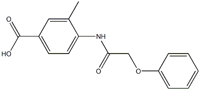  3-methyl-4-(2-phenoxyacetamido)benzoic acid
