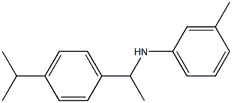  3-methyl-N-{1-[4-(propan-2-yl)phenyl]ethyl}aniline