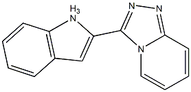 3-octahydro-1H-indol-2-yl[1,2,4]triazolo[4,3-a]pyridine 结构式