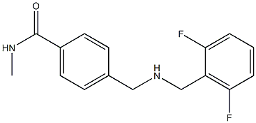 4-({[(2,6-difluorophenyl)methyl]amino}methyl)-N-methylbenzamide|