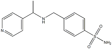 4-({[1-(pyridin-4-yl)ethyl]amino}methyl)benzene-1-sulfonamide