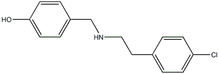 4-({[2-(4-chlorophenyl)ethyl]amino}methyl)phenol