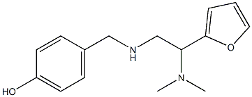 4-({[2-(dimethylamino)-2-(furan-2-yl)ethyl]amino}methyl)phenol