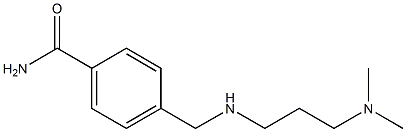 4-({[3-(dimethylamino)propyl]amino}methyl)benzamide,,结构式