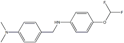 4-({[4-(difluoromethoxy)phenyl]amino}methyl)-N,N-dimethylaniline