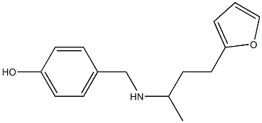 4-({[4-(furan-2-yl)butan-2-yl]amino}methyl)phenol|