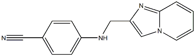 4-({imidazo[1,2-a]pyridin-2-ylmethyl}amino)benzonitrile|