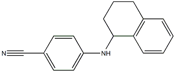  4-(1,2,3,4-tetrahydronaphthalen-1-ylamino)benzonitrile