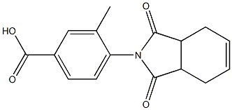 4-(1,3-dioxo-1,3,3a,4,7,7a-hexahydro-2H-isoindol-2-yl)-3-methylbenzoic acid Structure