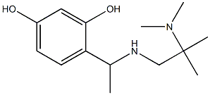  4-(1-{[2-(dimethylamino)-2-methylpropyl]amino}ethyl)benzene-1,3-diol