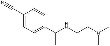  4-(1-{[2-(dimethylamino)ethyl]amino}ethyl)benzonitrile