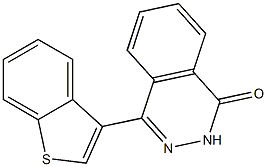 4-(1-benzothiophen-3-yl)-1,2-dihydrophthalazin-1-one Structure