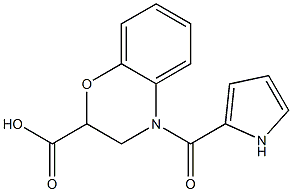 4-(1H-pyrrol-2-ylcarbonyl)-3,4-dihydro-2H-1,4-benzoxazine-2-carboxylic acid