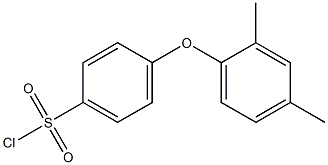 4-(2,4-dimethylphenoxy)benzene-1-sulfonyl chloride 结构式