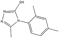 4-(2,4-dimethylphenyl)-5-methyl-4H-1,2,4-triazole-3-thiol|