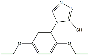 4-(2,5-diethoxyphenyl)-4H-1,2,4-triazole-3-thiol