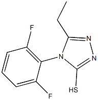 4-(2,6-difluorophenyl)-5-ethyl-4H-1,2,4-triazole-3-thiol|