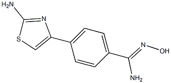 4-(2-amino-1,3-thiazol-4-yl)-N'-hydroxybenzenecarboximidamide