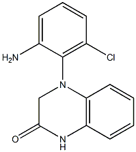 4-(2-amino-6-chlorophenyl)-1,2,3,4-tetrahydroquinoxalin-2-one|