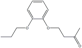  4-(2-propoxyphenoxy)butan-2-one