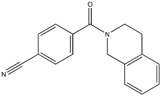  4-(3,4-dihydroisoquinolin-2(1H)-ylcarbonyl)benzonitrile