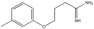  4-(3-methylphenoxy)butanimidamide