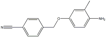 4-(4-amino-3-methylphenoxymethyl)benzonitrile