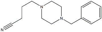 4-(4-benzylpiperazin-1-yl)butanenitrile Structure