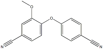 4-(4-cyanophenoxy)-3-methoxybenzonitrile