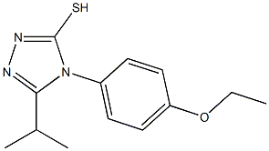 4-(4-ethoxyphenyl)-5-(propan-2-yl)-4H-1,2,4-triazole-3-thiol