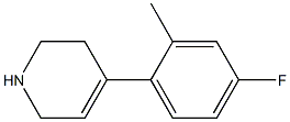 4-(4-fluoro-2-methylphenyl)-1,2,3,6-tetrahydropyridine