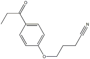 4-(4-propionylphenoxy)butanenitrile