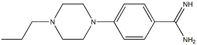 4-(4-propylpiperazin-1-yl)benzene-1-carboximidamide