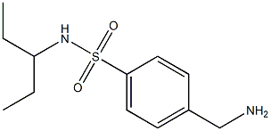 4-(aminomethyl)-N-(1-ethylpropyl)benzenesulfonamide