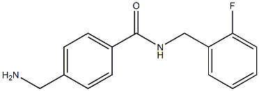 4-(aminomethyl)-N-(2-fluorobenzyl)benzamide Structure