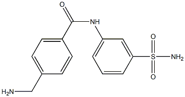 4-(aminomethyl)-N-(3-sulfamoylphenyl)benzamide