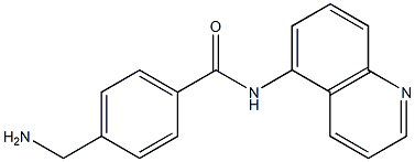 4-(aminomethyl)-N-(quinolin-5-yl)benzamide