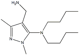 4-(aminomethyl)-N,N-dibutyl-1,3-dimethyl-1H-pyrazol-5-amine