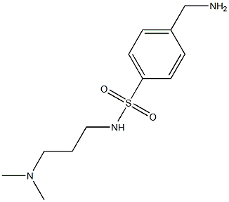 4-(aminomethyl)-N-[3-(dimethylamino)propyl]benzenesulfonamide