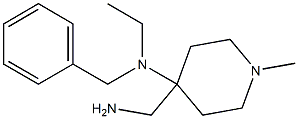 4-(aminomethyl)-N-benzyl-N-ethyl-1-methylpiperidin-4-amine