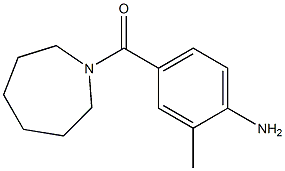 4-(azepan-1-ylcarbonyl)-2-methylaniline Struktur