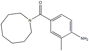 4-(azocan-1-ylcarbonyl)-2-methylaniline,,结构式