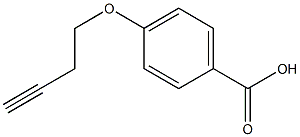 4-(but-3-ynyloxy)benzoic acid Structure