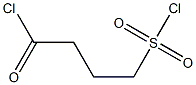 4-(chlorosulfonyl)butanoyl chloride 结构式