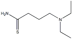 4-(diethylamino)butanethioamide Structure