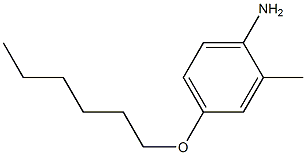 4-(hexyloxy)-2-methylaniline Structure