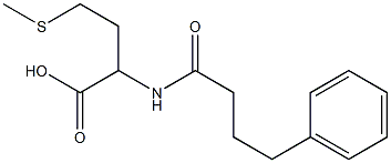 4-(methylsulfanyl)-2-(4-phenylbutanamido)butanoic acid