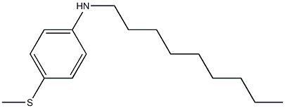 4-(methylsulfanyl)-N-nonylaniline Structure