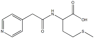  4-(methylthio)-2-[(pyridin-4-ylacetyl)amino]butanoic acid