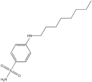 4-(octylamino)benzene-1-sulfonamide Structure